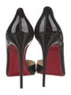 Christian Louboutin Patent Leather D'Orsay Pumps