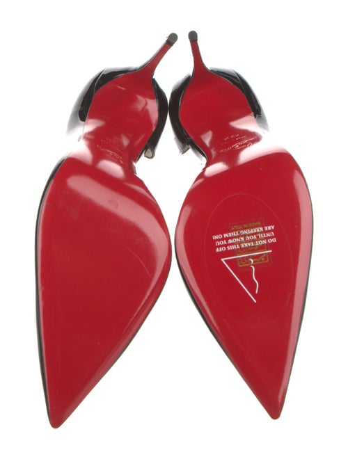 Christian Louboutin Patent Leather D'Orsay Pumps