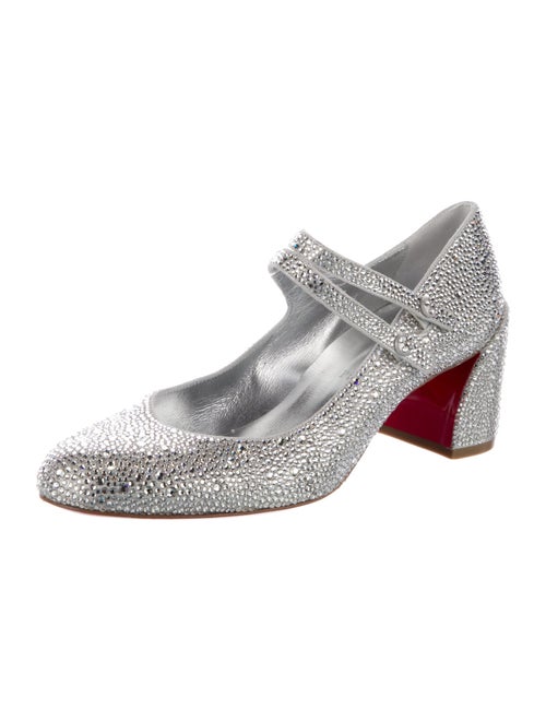 Christian Louboutin Crystal Crystal Embellishments Pumps