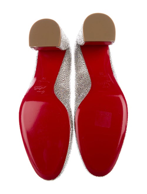 Christian Louboutin Crystal Crystal Embellishments Pumps