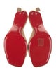 Christian Louboutin Leather Slides