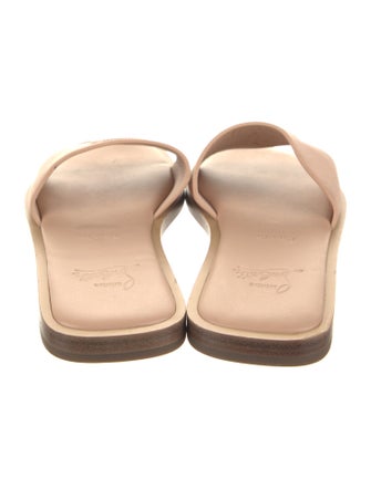 Christian Louboutin Leather Slides
