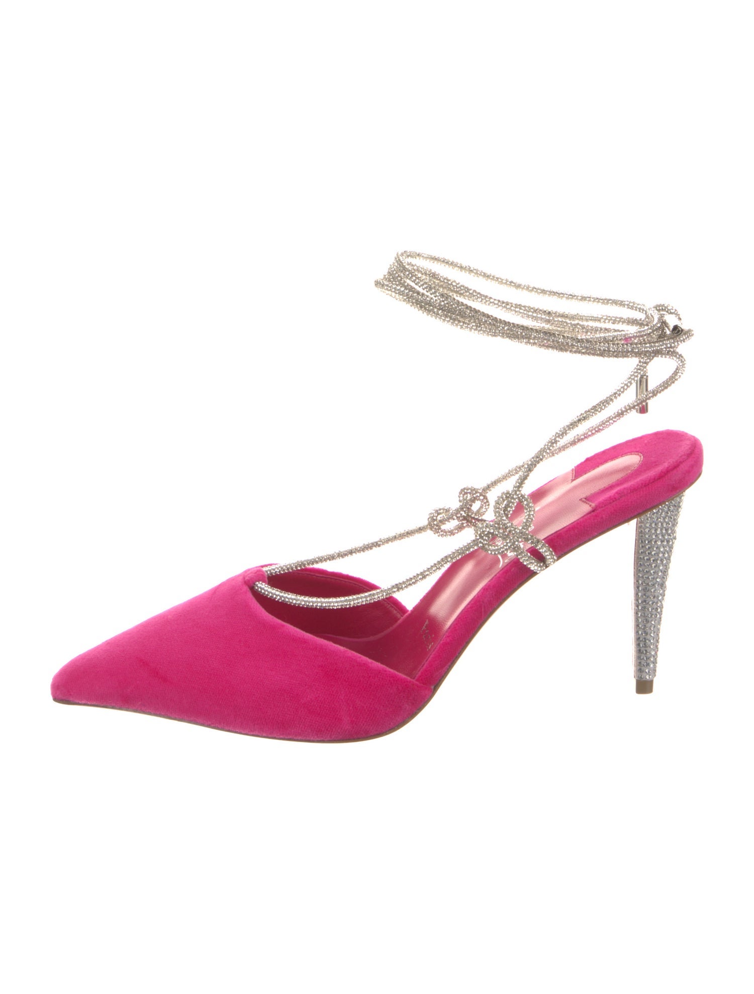 Christian Louboutin Velvet Sandals