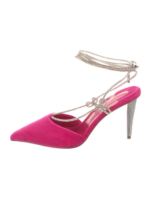 Christian Louboutin Velvet Sandals