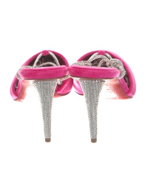 Christian Louboutin Velvet Sandals