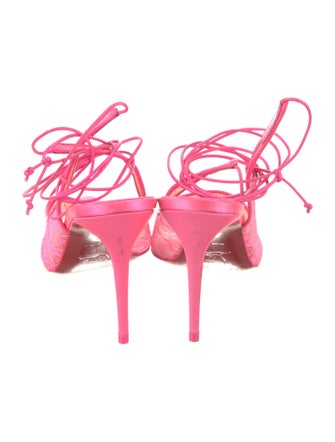 Christian Louboutin Printed Slingback Pumps