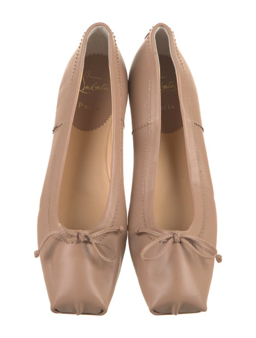 Christian Louboutin Leather Ballet Flats