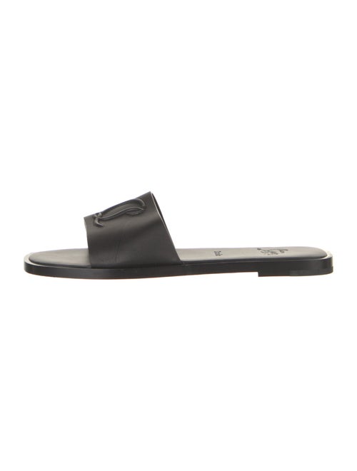 Christian Louboutin Leather Slides