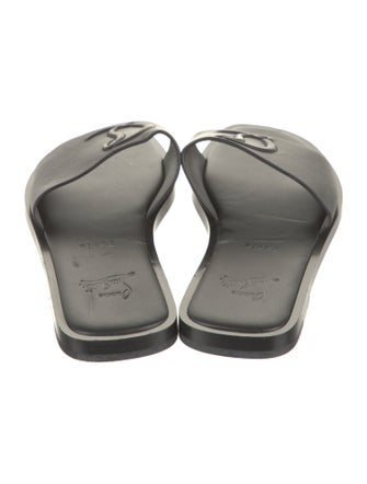 Christian Louboutin Leather Slides