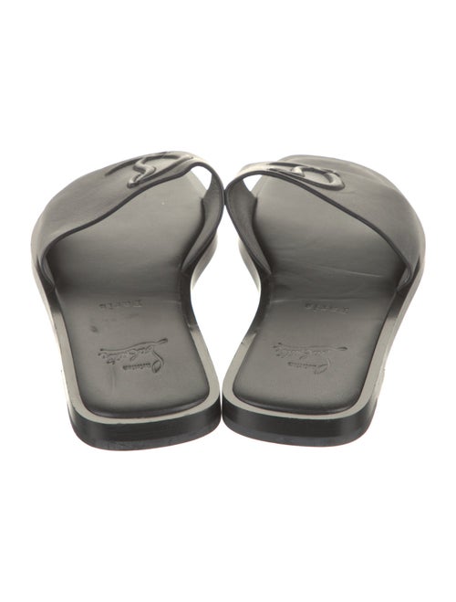 Christian Louboutin Leather Slides