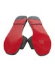 Christian Louboutin Leather Slides