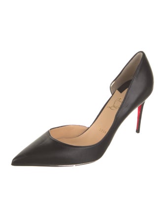 Christian Louboutin Leather D'Orsay Pumps