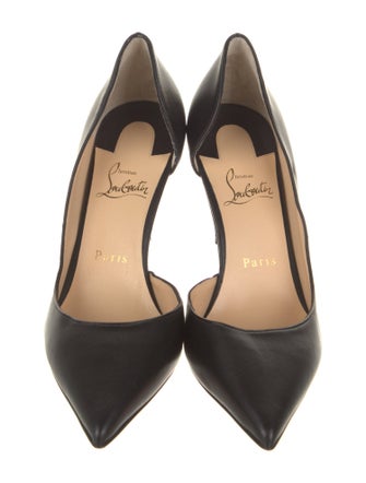 Christian Louboutin Leather D'Orsay Pumps