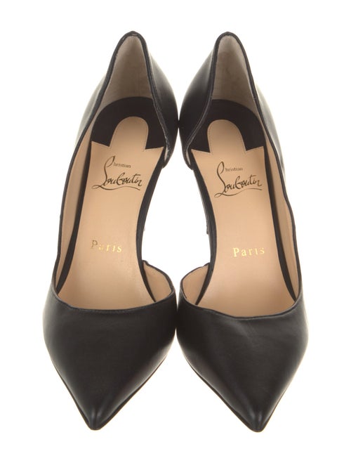 Christian Louboutin Leather D'Orsay Pumps