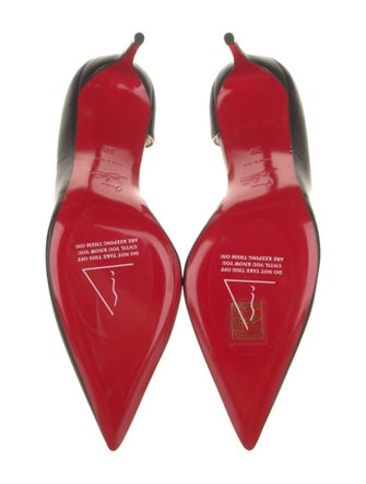 Christian Louboutin Leather D'Orsay Pumps