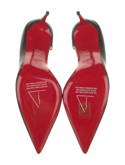 Christian Louboutin Leather D'Orsay Pumps