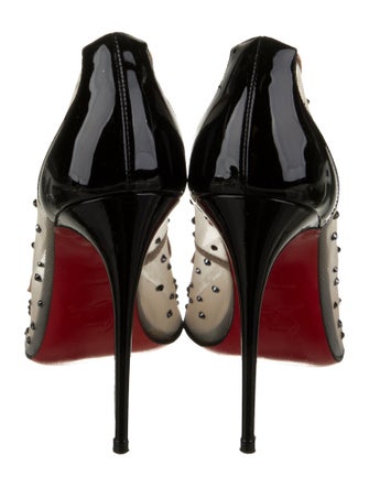 Christian Louboutin Mesh Printed Pumps