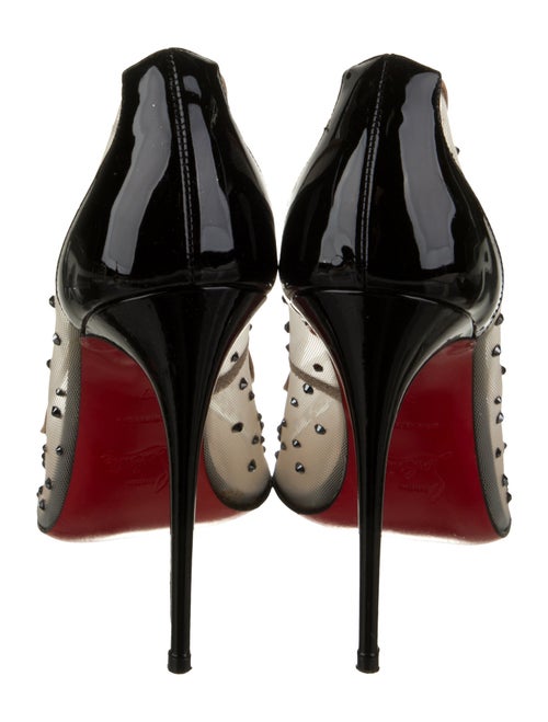 Christian Louboutin Mesh Printed Pumps