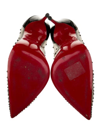 Christian Louboutin Mesh Printed Pumps