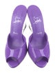 Christian Louboutin Patent Leather Slides