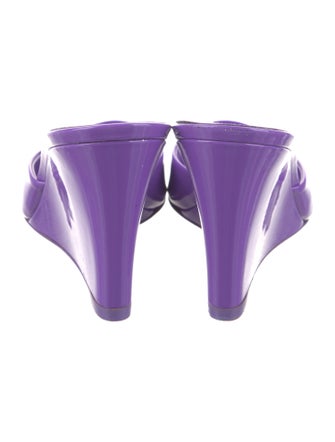 Christian Louboutin Patent Leather Slides