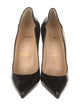 Christian Louboutin Patent Leather Scalloped Accent Pumps