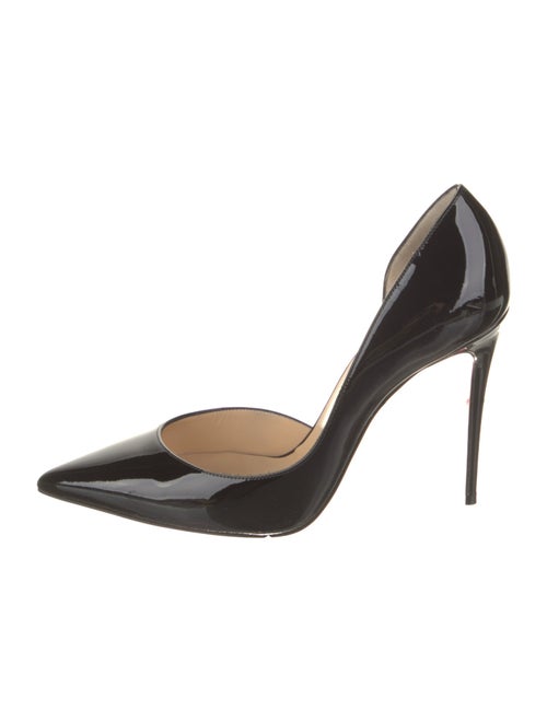 Christian Louboutin Patent Leather D'Orsay Pumps