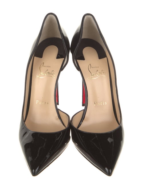 Christian Louboutin Patent Leather D'Orsay Pumps