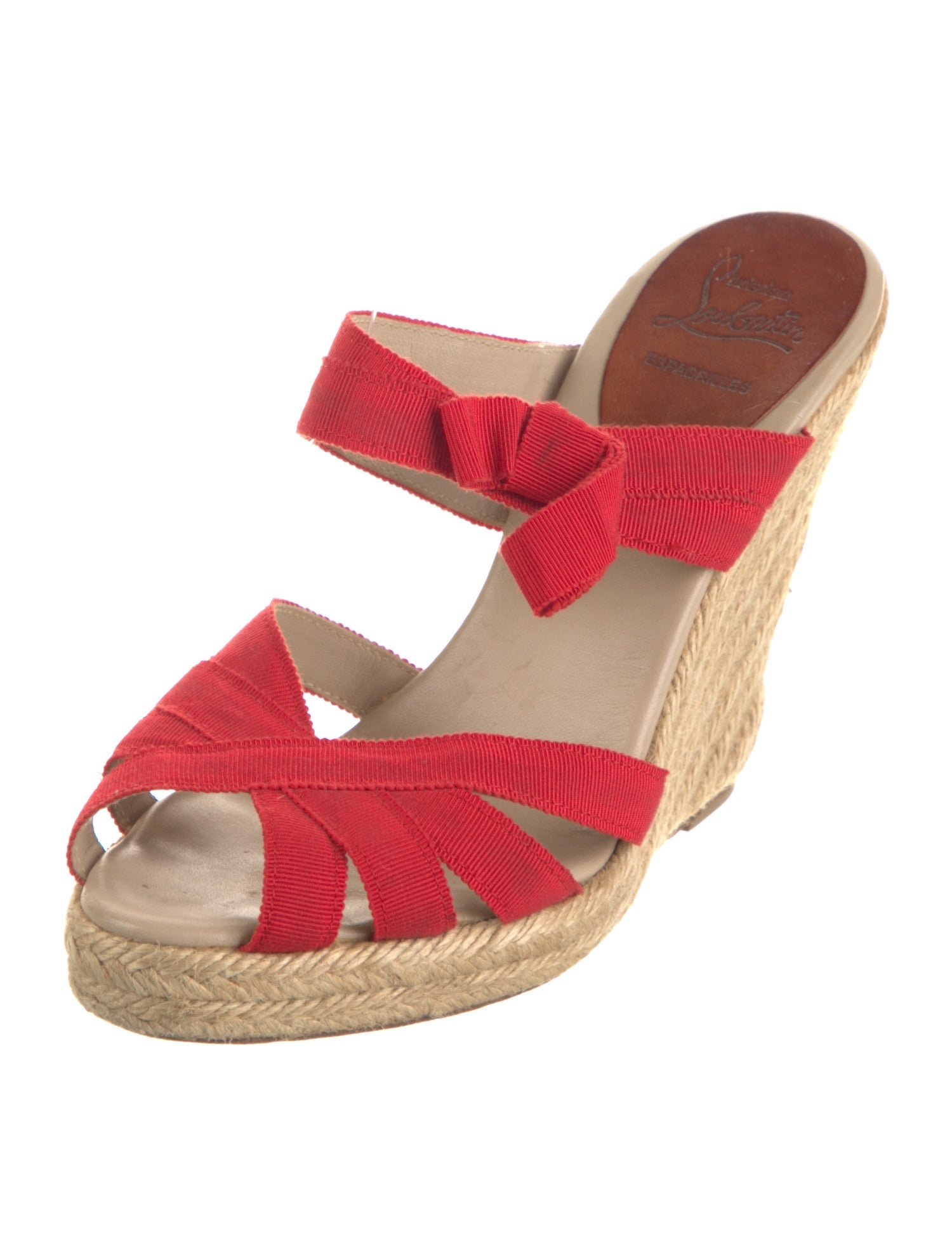 Christian Louboutin Braided Accents Espadrilles