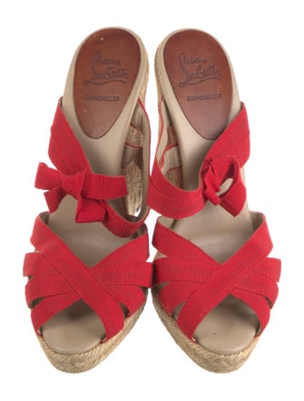 Christian Louboutin Braided Accents Espadrilles