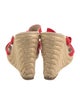 Christian Louboutin Braided Accents Espadrilles