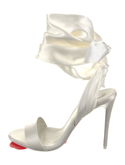 Christian Louboutin Satin Sandals