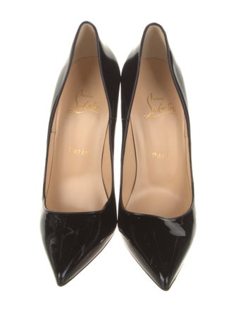 Christian Louboutin Patent Leather Printed Pumps