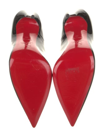 Christian Louboutin Patent Leather Printed Pumps