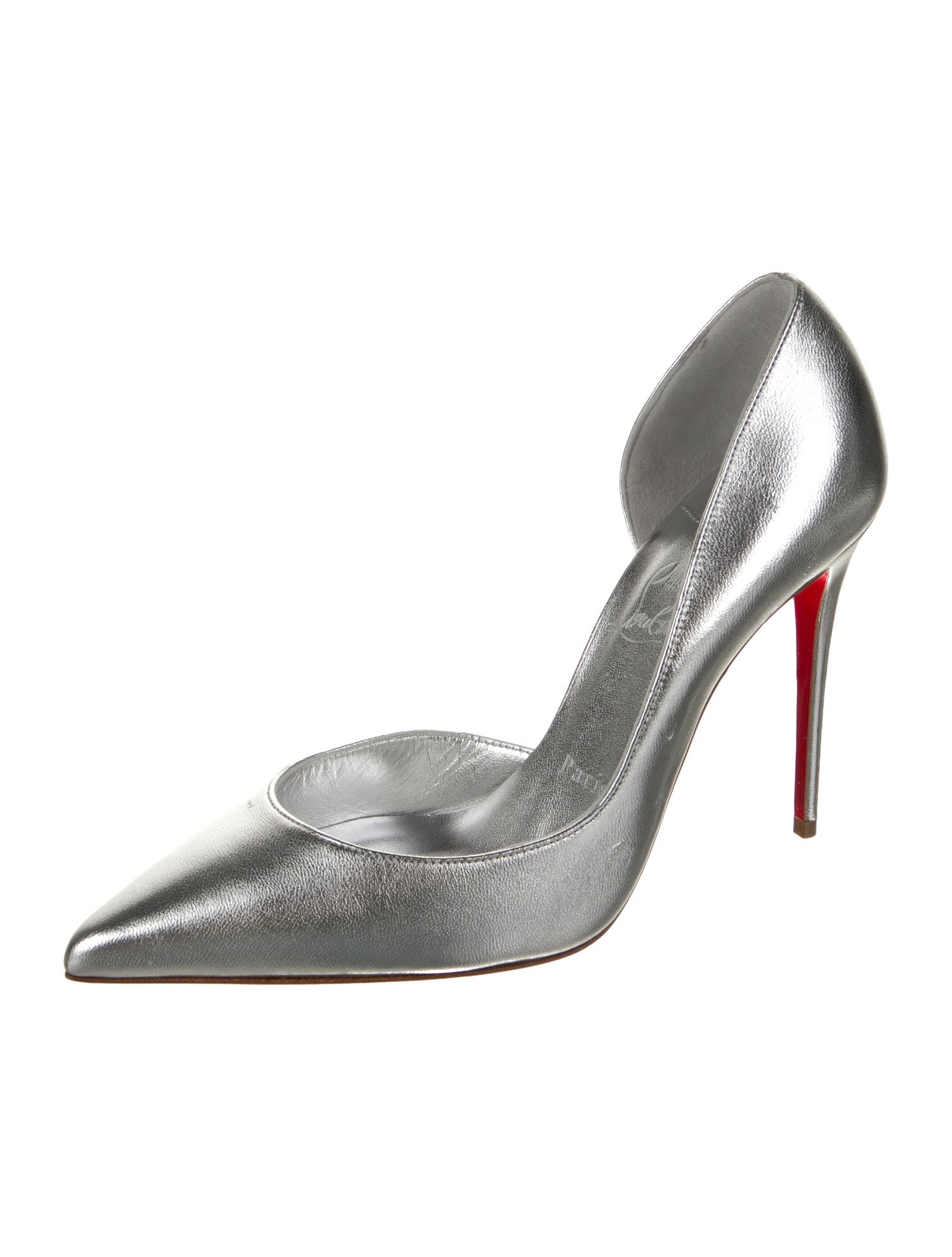 Christian Louboutin Leather D'Orsay Pumps