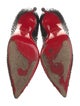 Christian Louboutin Snakeskin Animal Print Pumps
