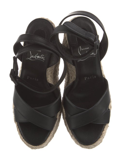 Christian Louboutin Leather Espadrilles