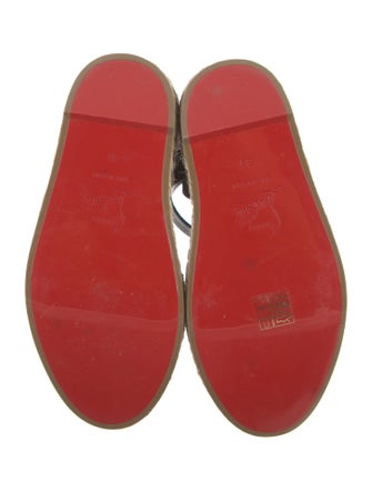 Christian Louboutin Leather Espadrilles