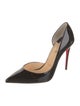 Christian Louboutin Patent Leather D'Orsay Pumps