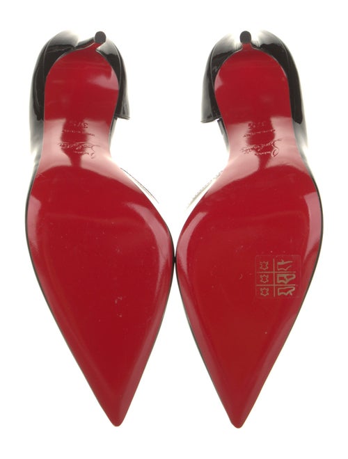 Christian Louboutin Patent Leather D'Orsay Pumps