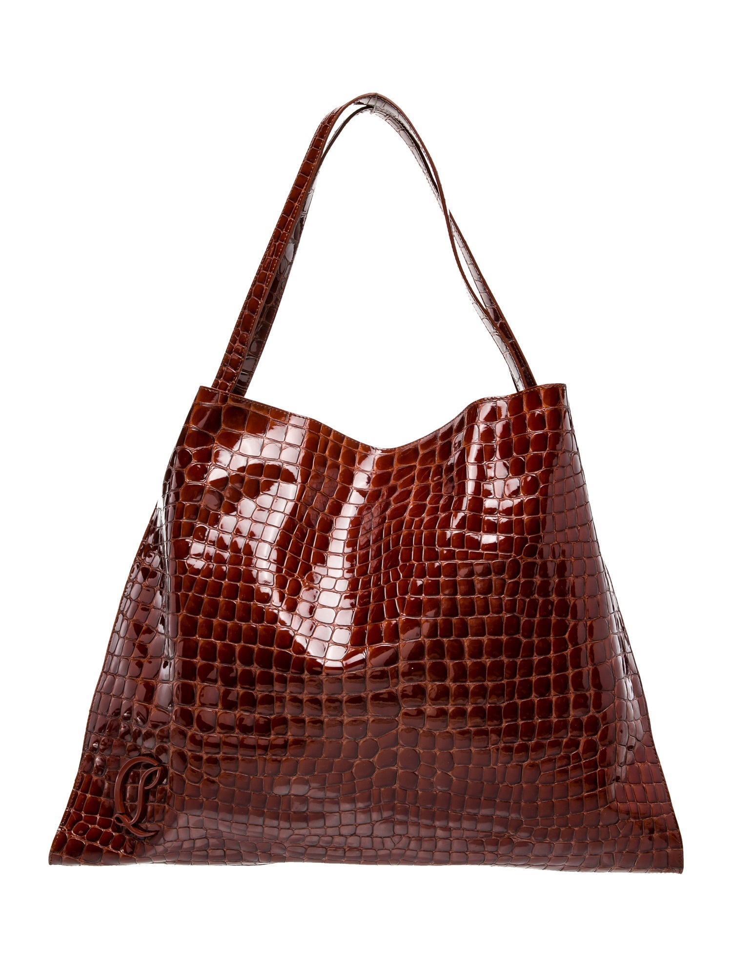 Christian Louboutin Embossed Leather Le 54