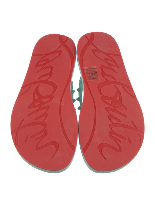 Christian Louboutin Rubber Slides