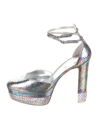 Christian Louboutin Leather D'Orsay Pumps