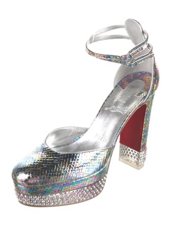 Christian Louboutin Leather D'Orsay Pumps