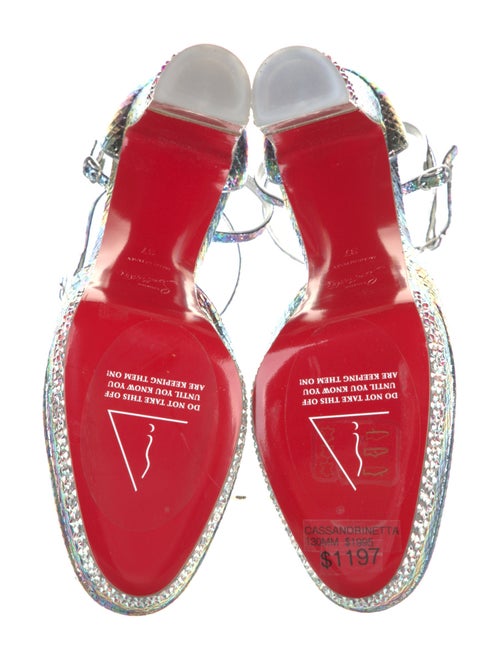 Christian Louboutin Leather D'Orsay Pumps