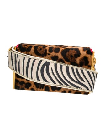 Christian Louboutin Ponyhair Carrie Ecusson Small