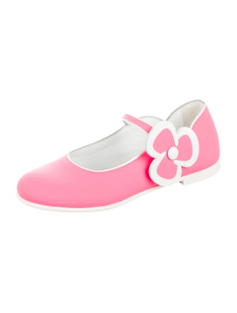 Christian Louboutin Girls' Leather Ballet Flats