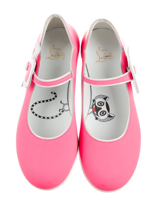 Christian Louboutin Girls' Leather Ballet Flats