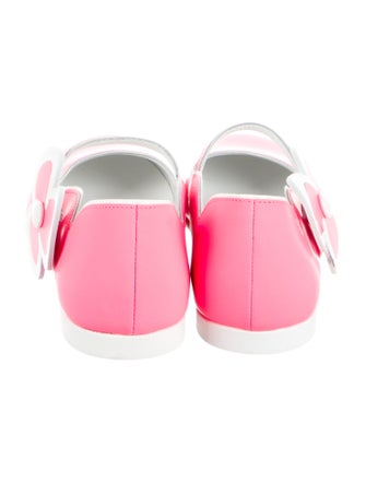 Christian Louboutin Girls' Leather Ballet Flats