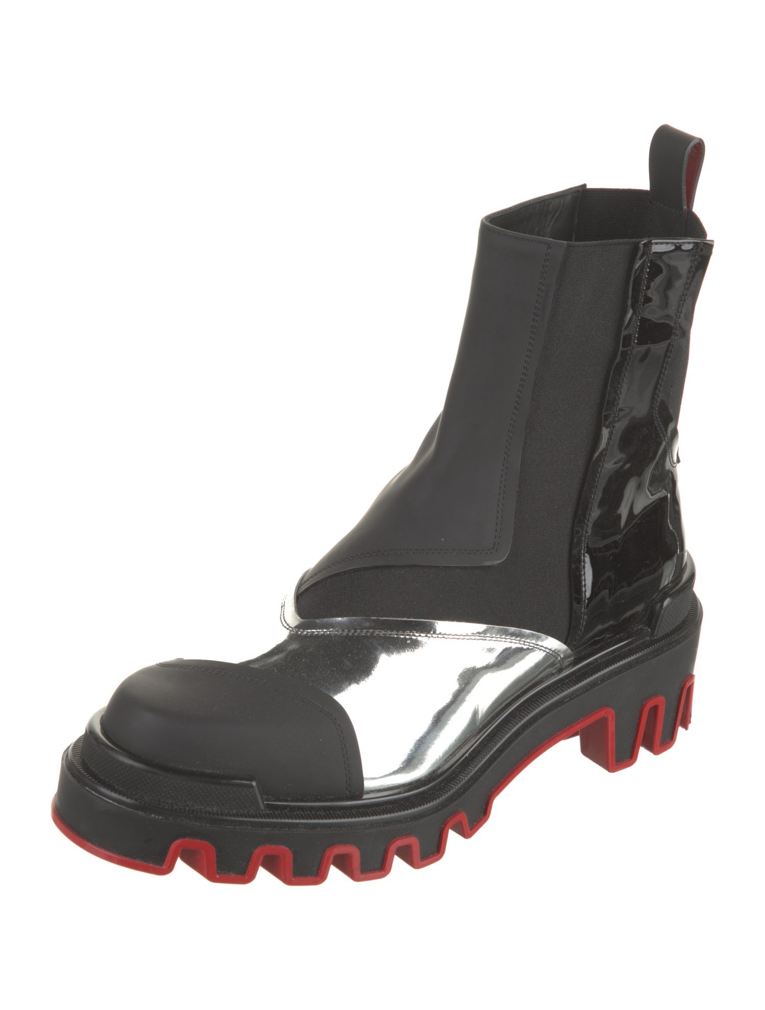 Christian Louboutin Leather Chelsea Boots